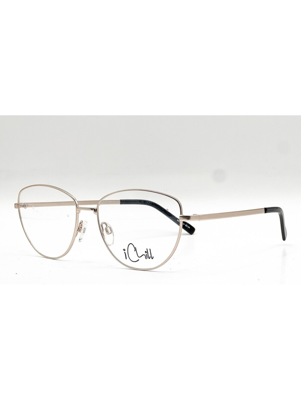 Ichill C7026 10 Satin Gold Authentic Eyeglasses 56-16-140